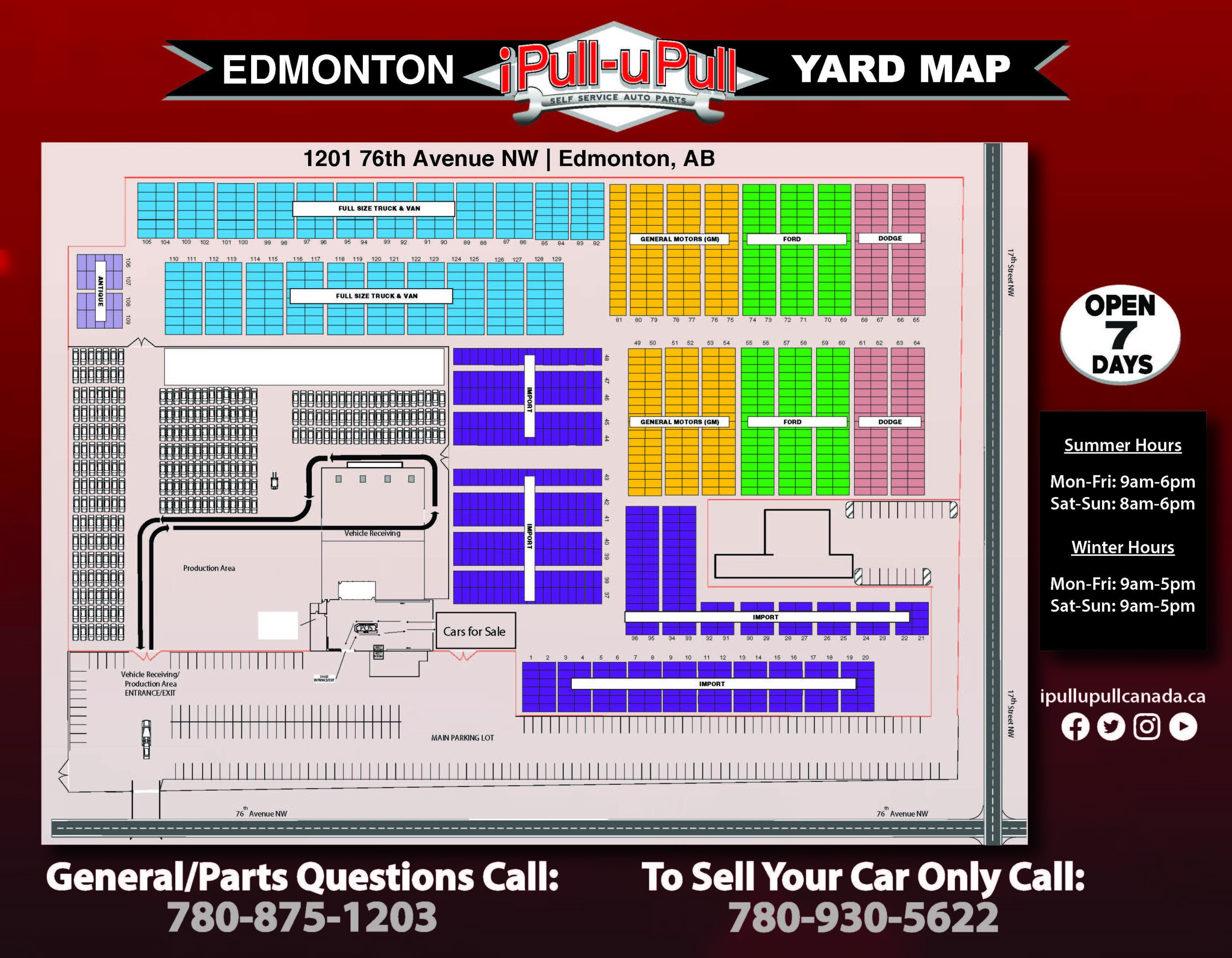 Canada Yard Map