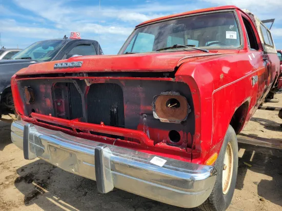 1986 DODGE D150 PICKUP